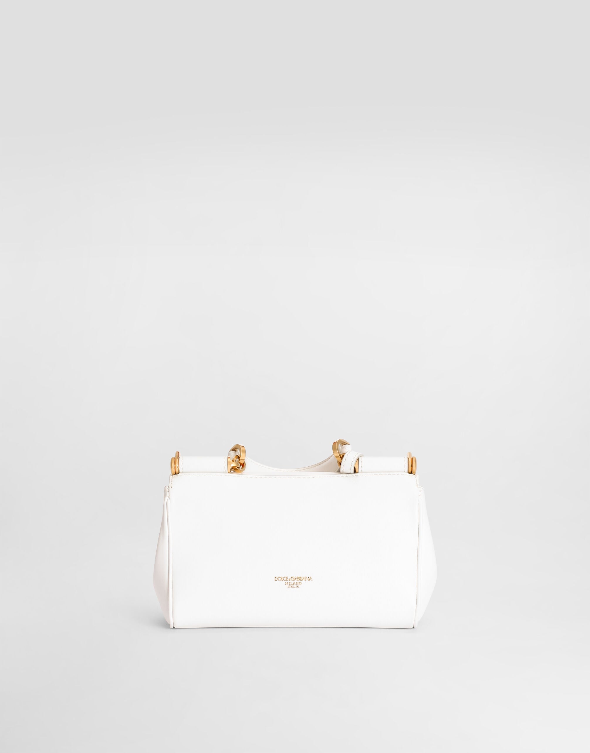 Mini My Sicily handbag in calfskin in White for Women