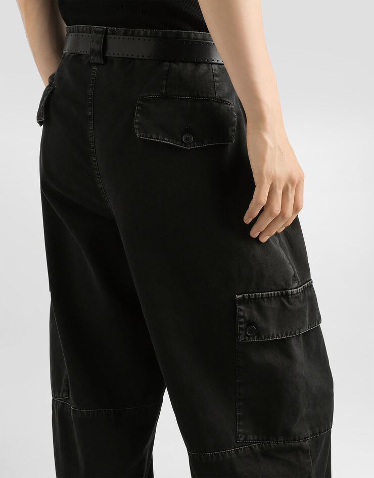 Dolce & Gabbana Cotton trousers Dolce & Gabbana Cotton trousers Black GV1VHTG8OV3