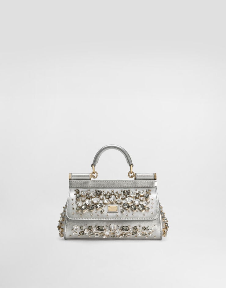 Dolce & Gabbana Henkeltasche Sicily klein Mehrfarbig BB7116BH743