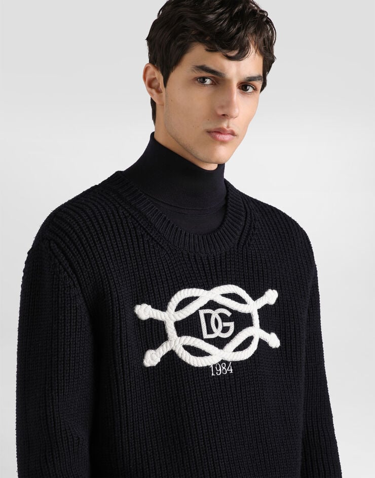 Dolce & Gabbana Virgin wool pullover Multicolor GXXCCZJDVNH