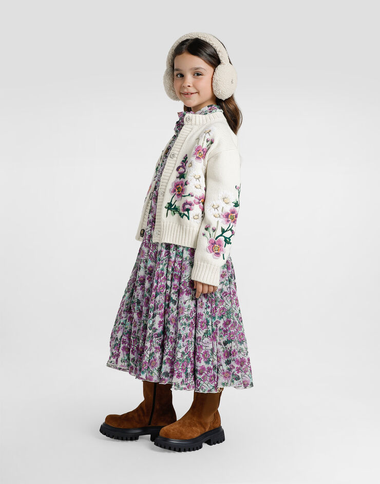 Dolce & Gabbana Wool cardigan White L5KWMFJGMB7