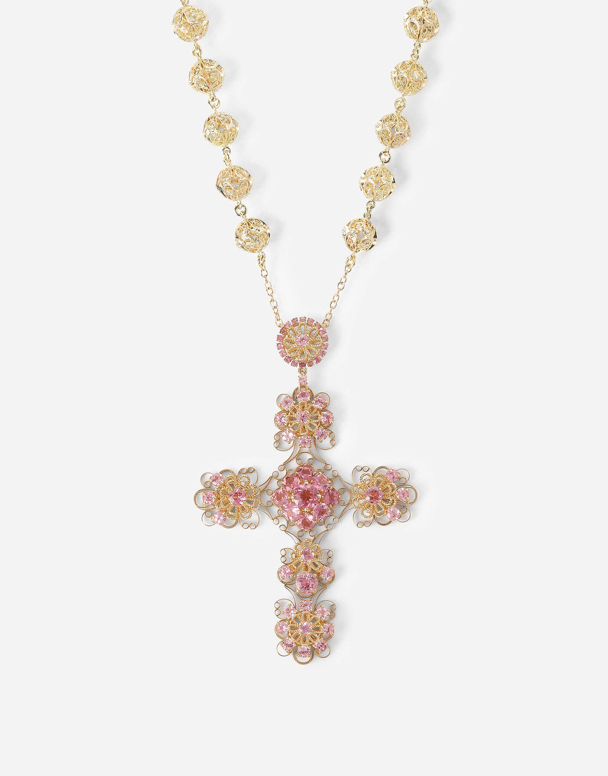 Dolce gabbana new arrivals cross necklace