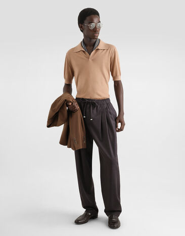 Dolce & Gabbana Cashmere polo shirt  GXZBUTJBW1W