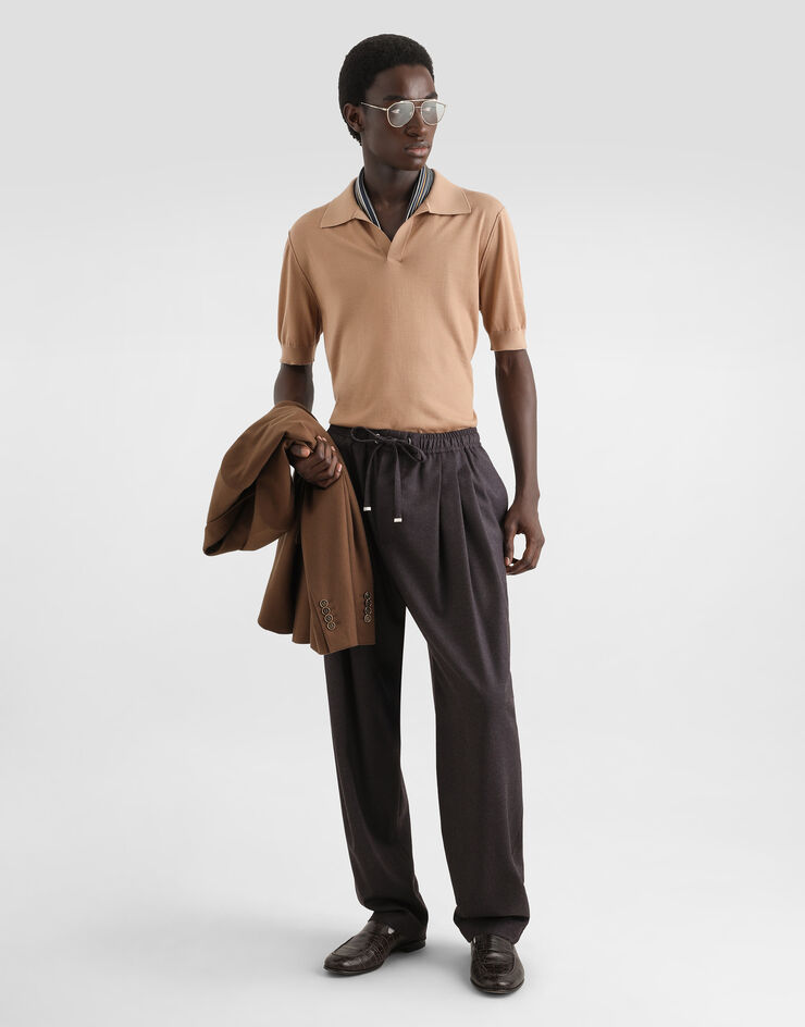 Dolce & Gabbana Cashmere polo shirt  GXZBUTJBW1W