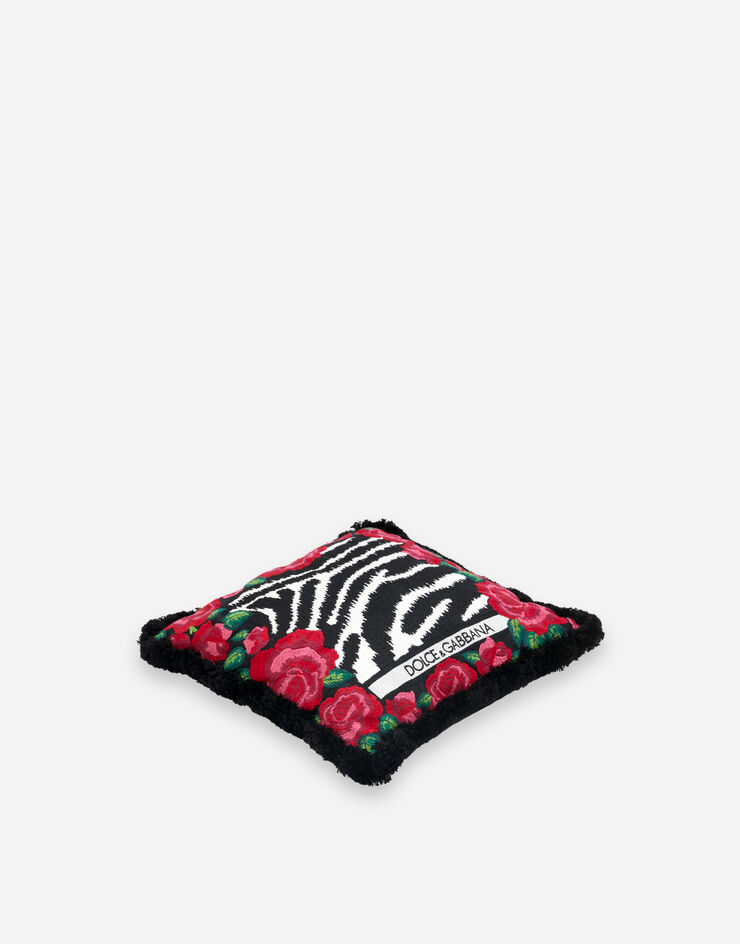 Dolce & Gabbana Embroidered Cushion small Multicolor TCE016TCABV