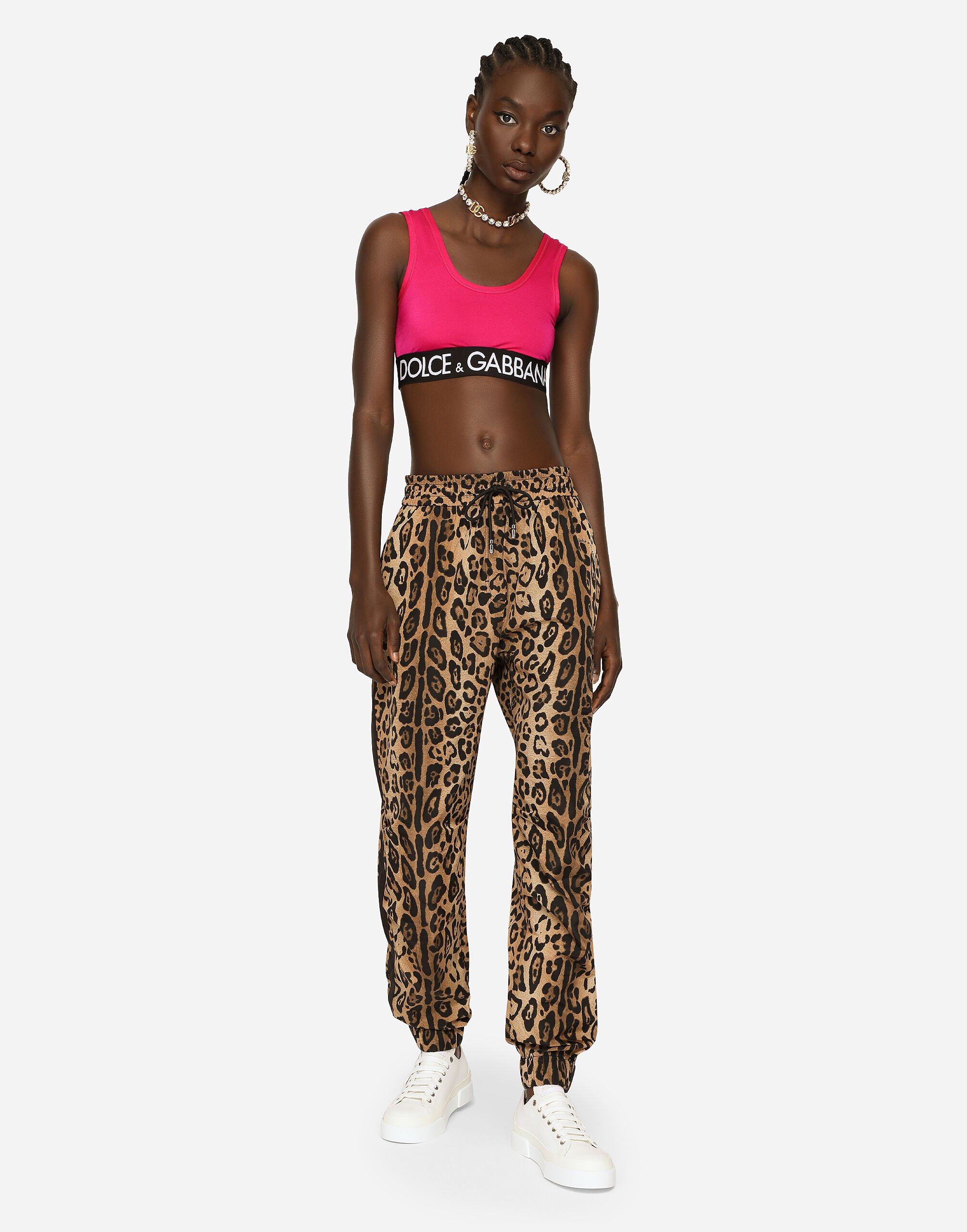Leopard print trousers urban outfitters discount