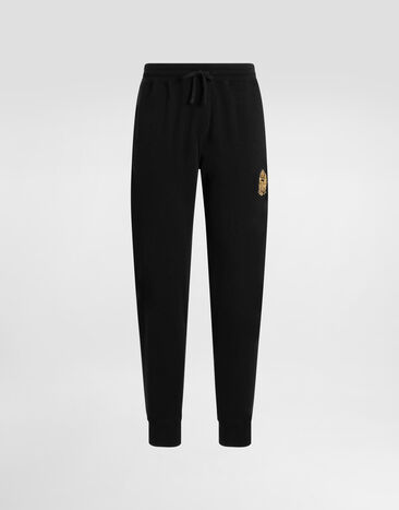 Dolce & Gabbana Smooth cashmere trousers Black GXU27ZJBWIR