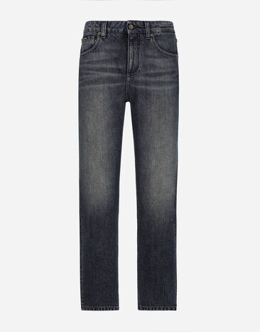 Dolce & Gabbana Boyfriend jeans Blue F9R74DG8KT0