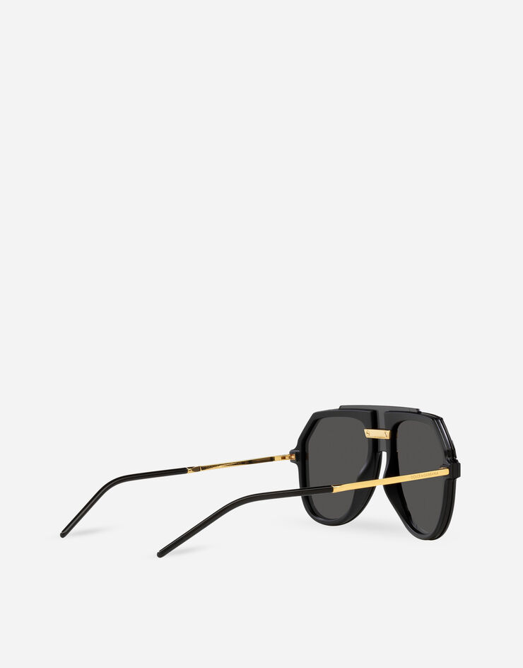 Dolce & Gabbana Sonnenbrille DG Intermix Schwarz VG6195VN187
