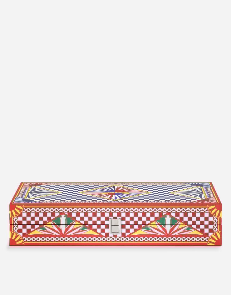 Dolce & Gabbana Plexiglass Poker Set Multicolor TCC214TCAMY