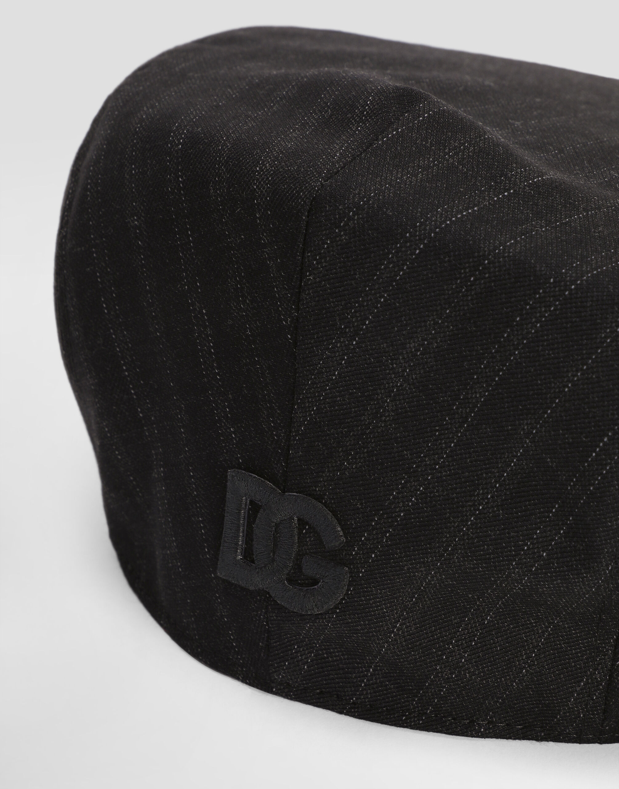 Multicolorのメンズ Virgin wool pinstripe flat cap | Dolce&Gabbana®