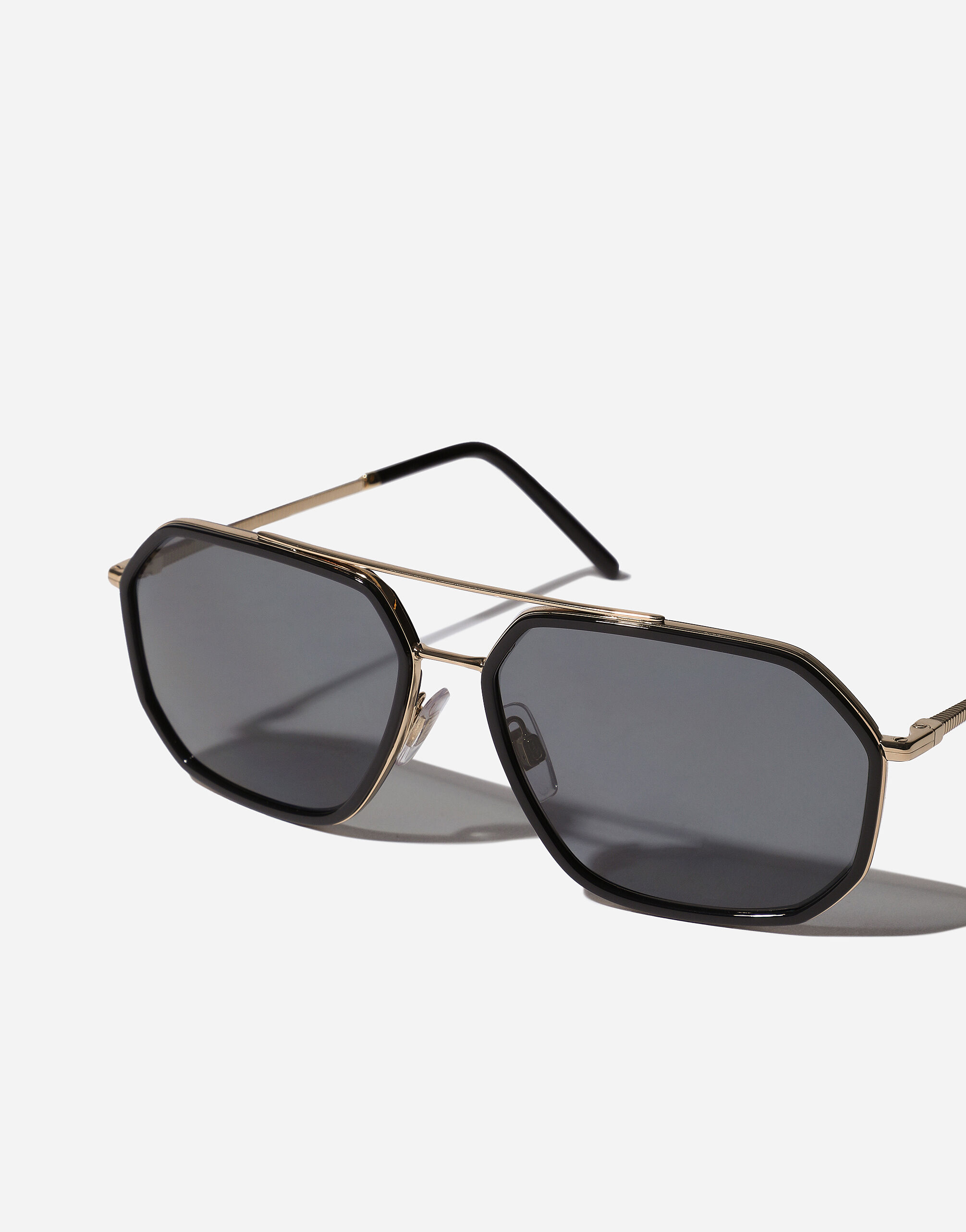 Dolce and gabbana sunglasses mens gold sales