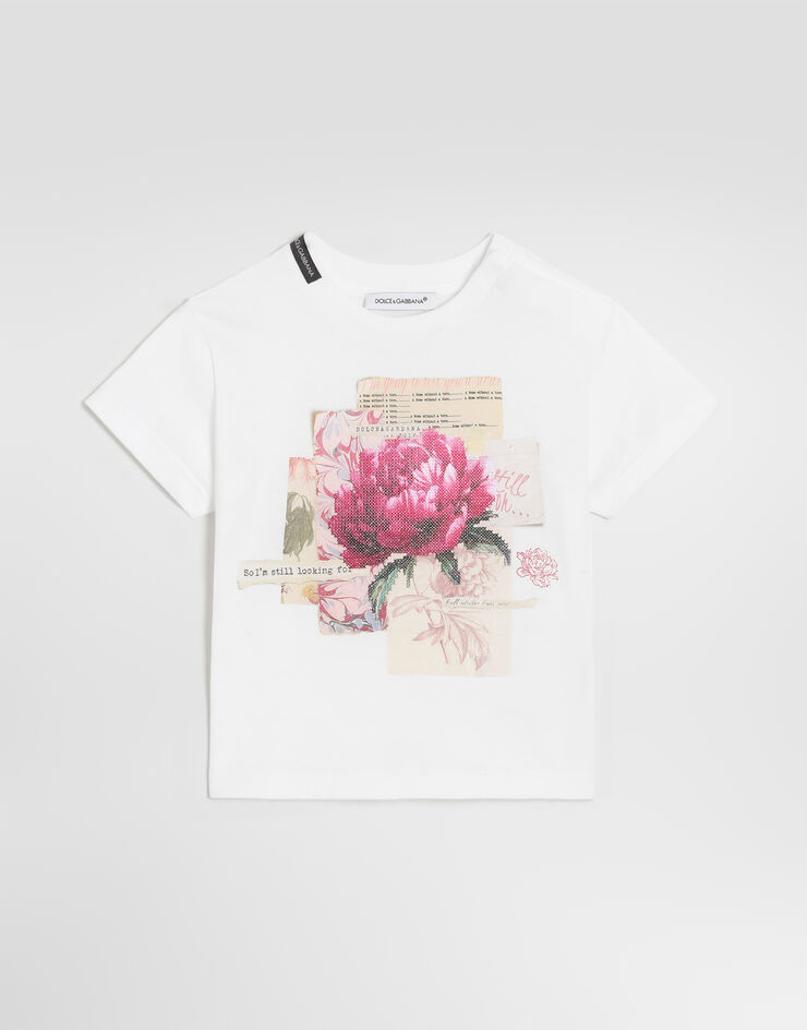 Dolce & Gabbana 티셔츠 저지 소재 White L2JTITG7QUT