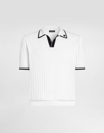 Dolce & Gabbana Polo en algodón Multicolor GXZCMZJBCK8