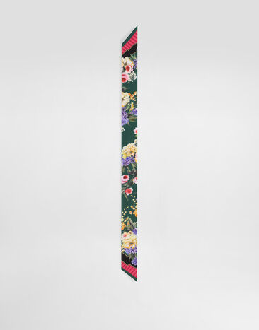 Dolce & Gabbana Garden-print twill headscarf (6 x 100) Print FS215AGDB7N