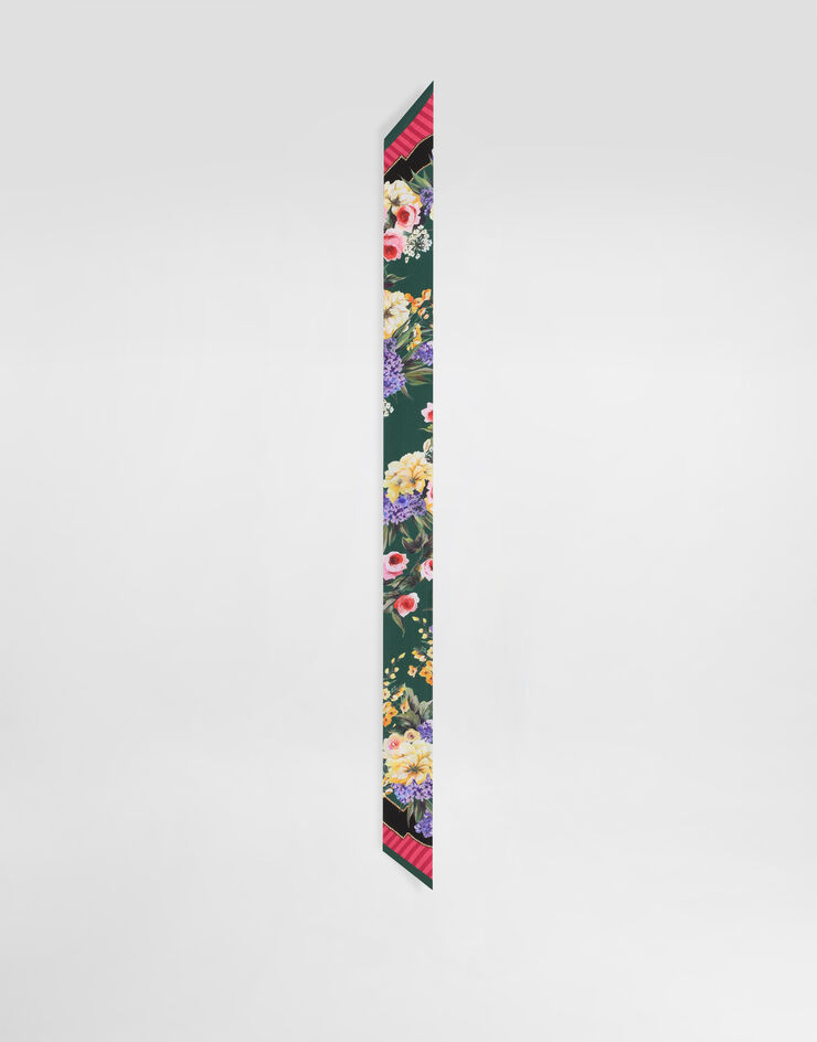 Dolce & Gabbana Garden-print twill headscarf (6 x 100) Print FS215AGDB7N