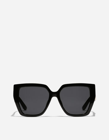 Dolce & Gabbana DG Crossed Sunglasses Black CQ0436AY329