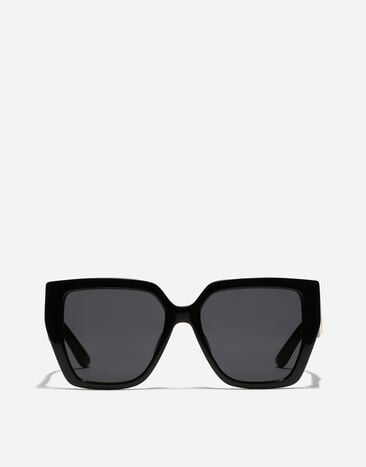 Dolce & Gabbana DG Crossed Sunglasses Print F0B7ATIS1SO