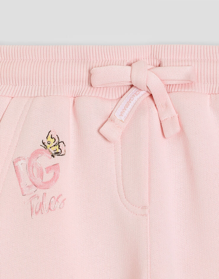 Dolce & Gabbana Fleece sweatpants Pink L2JPJ1G7P8M
