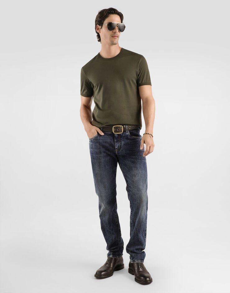 Dolce & Gabbana Denim trousers Multicolor GY07CDG8OL4