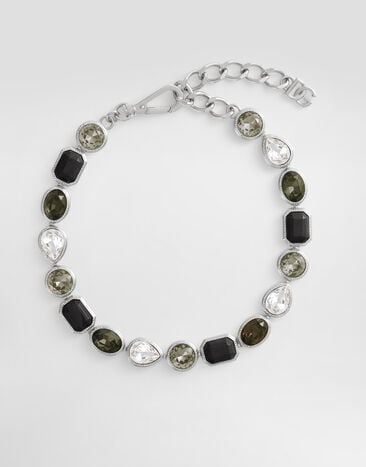 Dolce & Gabbana Necklace with rhinestones Silver WNS3S6W1111