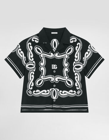 Dolce & Gabbana バンダナプリント バティック シャツ  プリ L43S81FP8F7