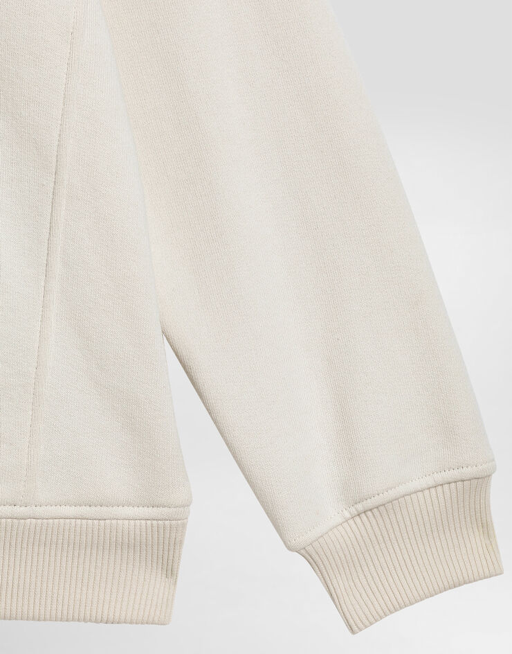 Dolce & Gabbana Sudadera con capucha y logotipo Dolce&Gabbana Nata L4JWLVG7O5B