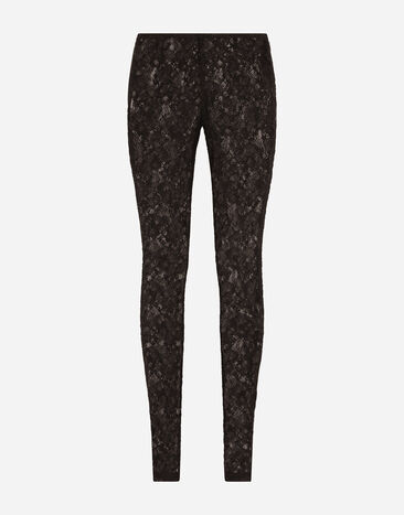 Dolce & Gabbana Lace leggings Gold WEN6L3W1111