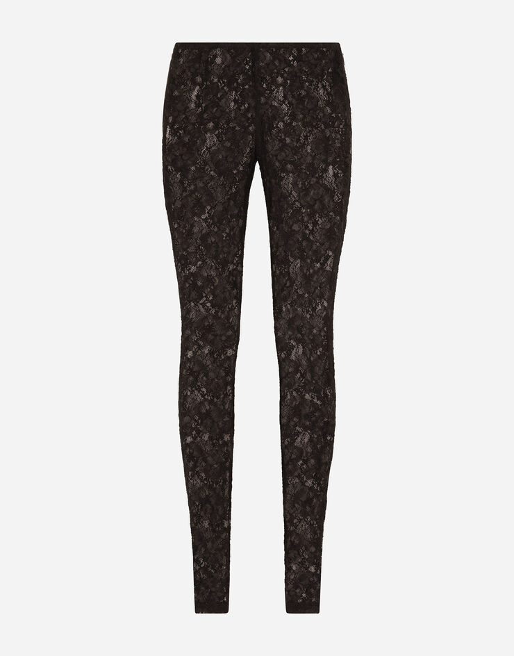 Dolce & Gabbana Lace Leggings in Black
