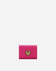 Dolce & Gabbana Devotion French flap wallet Pink BI0330AV967
