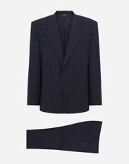Dolce & Gabbana Stretch glen plaid wool Sicilia-fit suit Multicolor G2SO5TFCMC8
