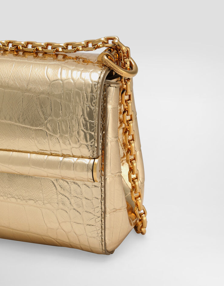 Dolce & Gabbana حقيبة مارلين سيتي صغيرة ذهبي BB7766A2C91