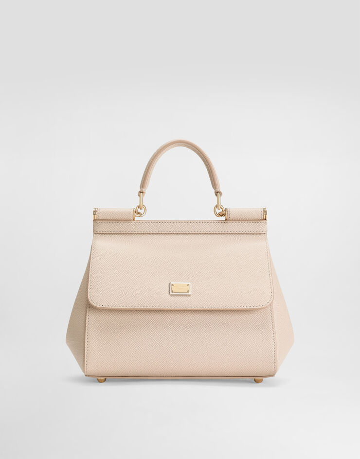 Dolce & Gabbana Henkeltasche Sicily mittelgroß Rosa BB6003B1001