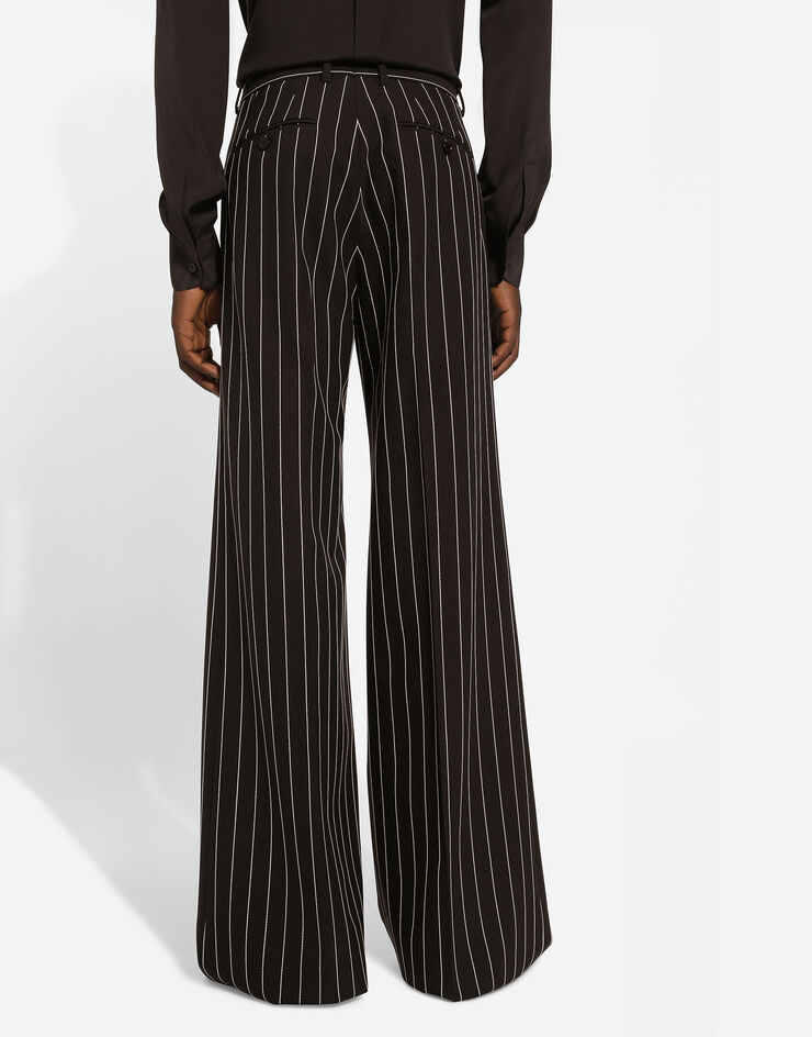 Dolce & Gabbana Tailored pinstripe wool pants Brown GP01PTFR20W