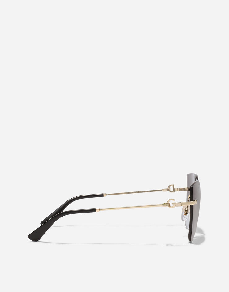 Dolce & Gabbana DG Flip Sunglasses Black VG2321VM28G
