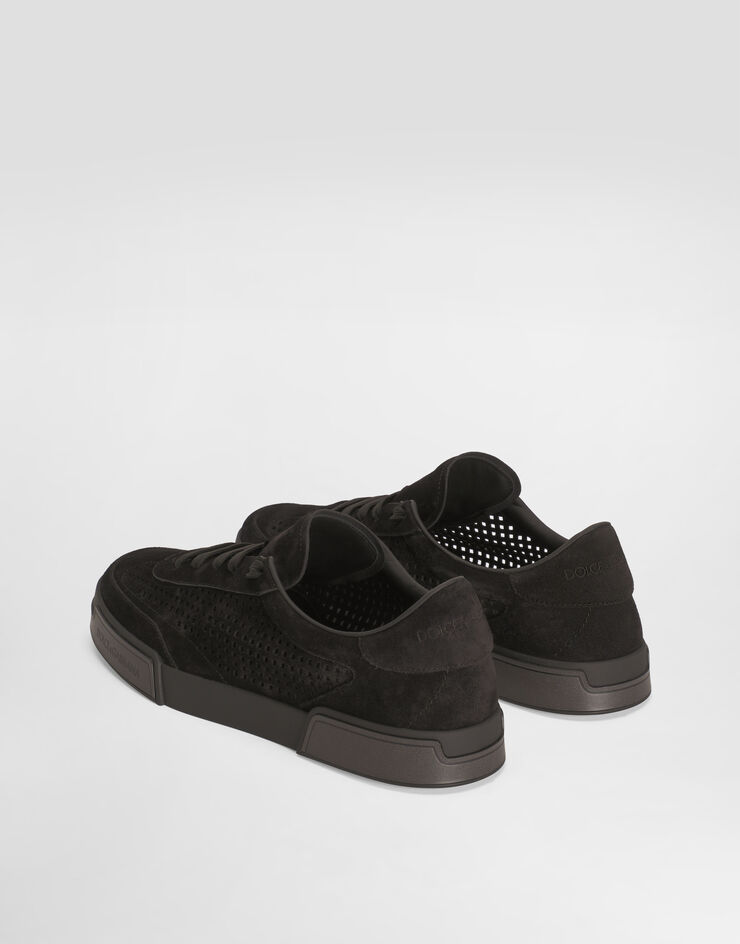 Dolce & Gabbana Zapato Portofino Yacht de ante Negro A20189A6688