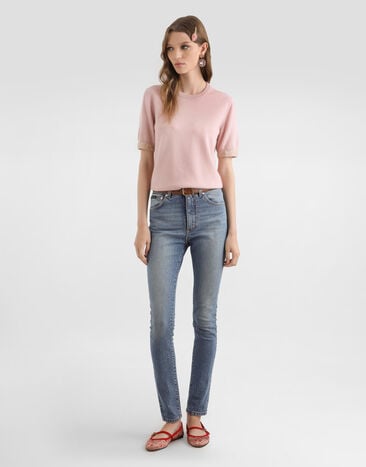 Dolce & Gabbana Cashmere pullover Pink FXX49TJBW1M