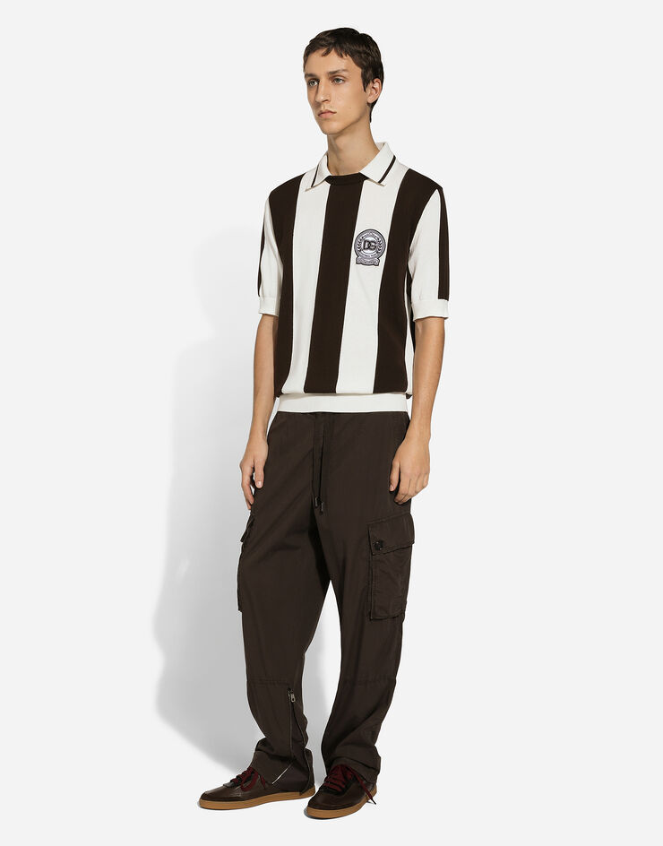 Dolce & Gabbana Poplin cargo pants Brown GP0C8TG8LE0