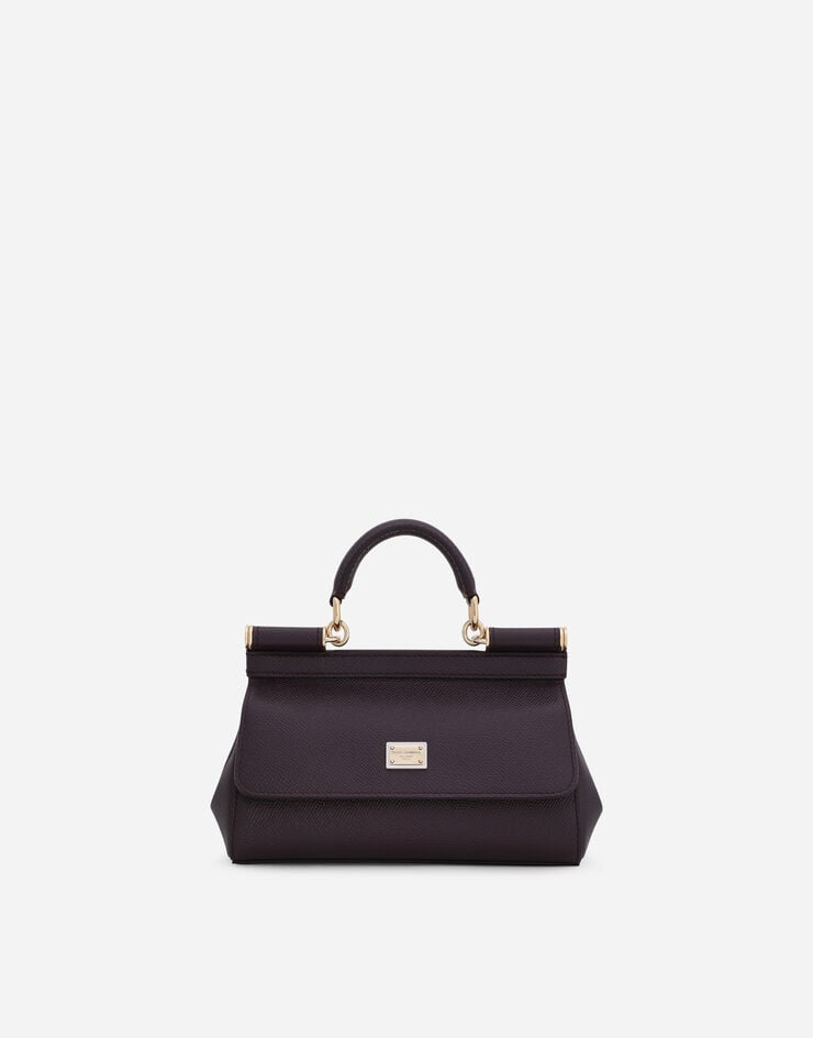 Dolce & Gabbana Маленькая сумка Sicily с короткой ручкой фиолетовый BB7116A1001