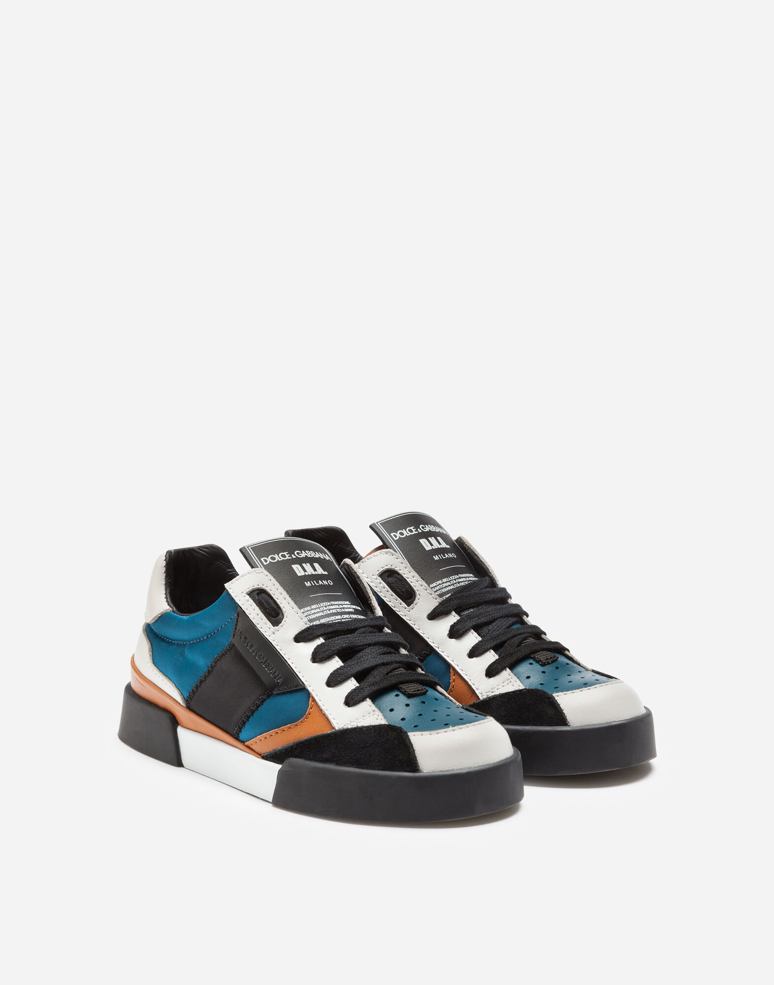 Sneakers Miami en nylon avec etiquette du logo en caoutchouc
