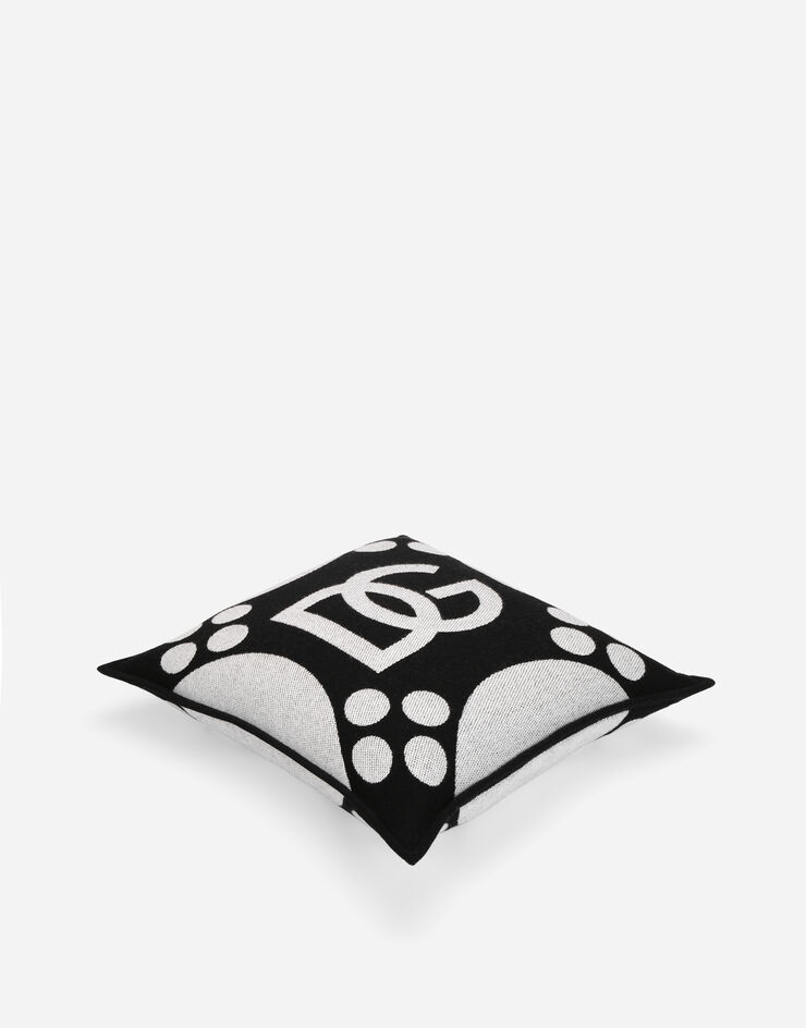 Dolce & Gabbana Wool jacquard cushion medium Multicolor TCE008TCAN2