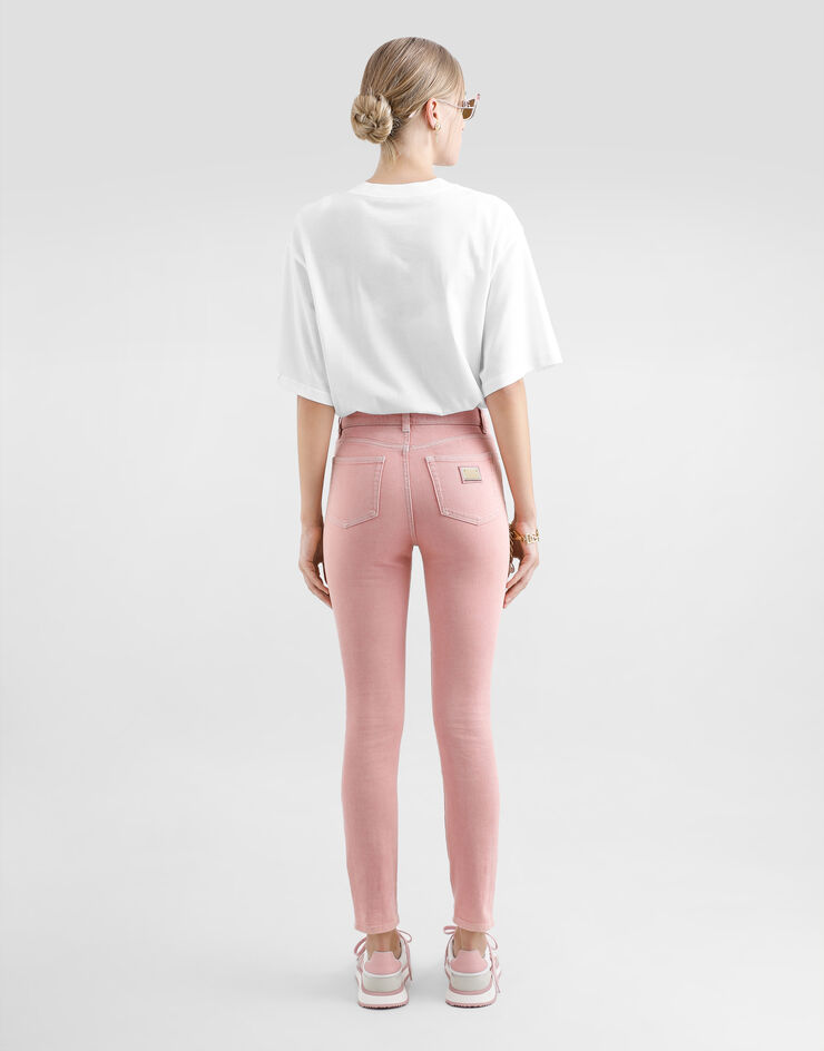 Dolce & Gabbana Jeans skinny in denim Multicolore FTC67DG8MT4