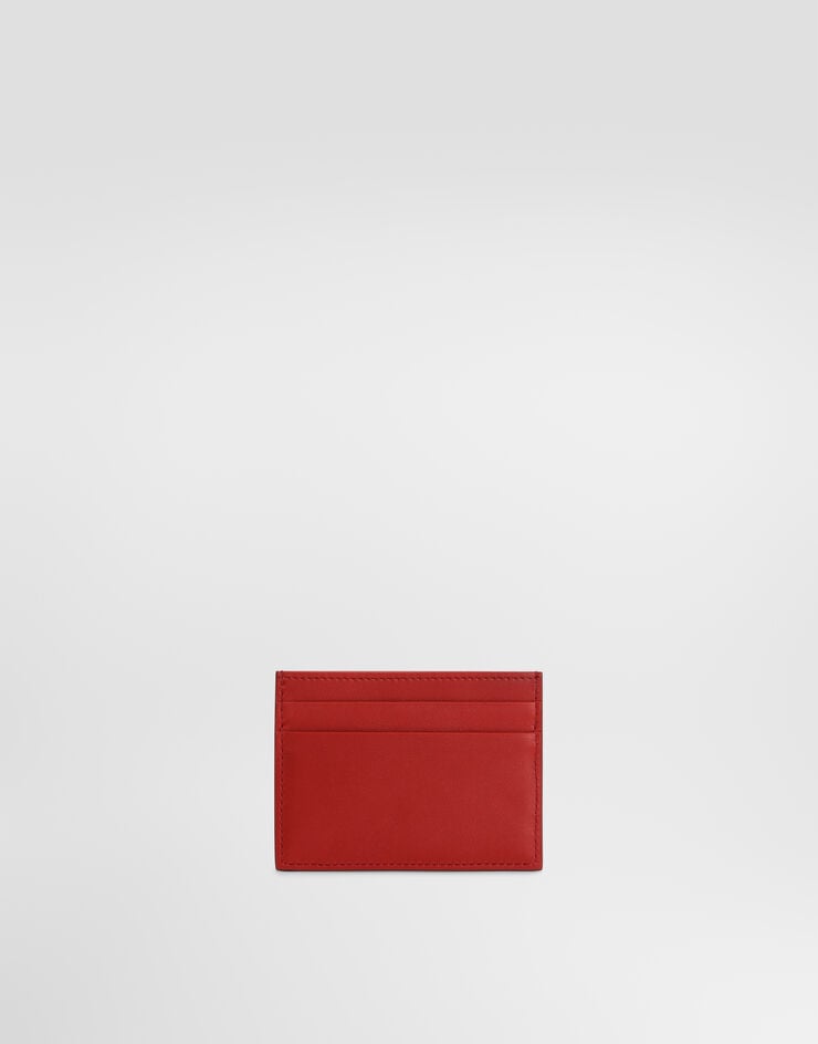 Dolce & Gabbana Calfskin card holder Red BI0330A3P00