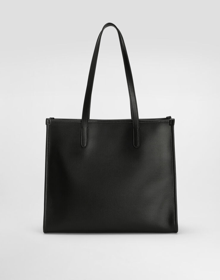 Dolce & Gabbana 小牛皮中号购物袋 黑 BM2304AG218