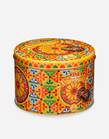 Dolce & Gabbana Panettone avec Marrons Glacés et Gianduja Jaune PN1000YEL10