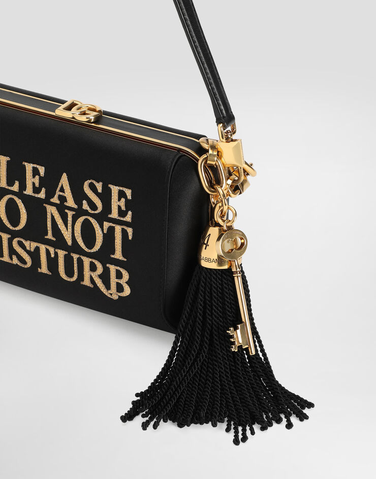 Dolce & Gabbana Bolso de mano Dolce Box en raso y ayers laminado Multicolor BB7882A8X00