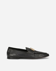 Dolce & Gabbana Calfskin slippers Black A30216A1203