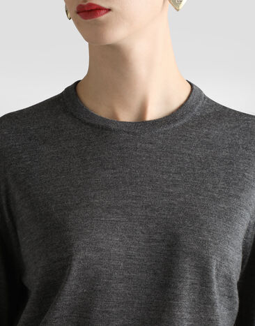Dolce & Gabbana Cashmere pullover Grey FXXAGZJBW0P
