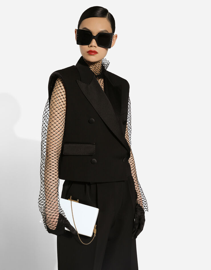 Dolce & Gabbana Eva 手袋 白 BB7703A3G19