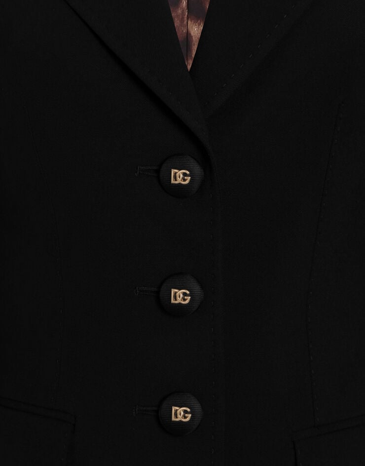 Dolce & Gabbana Single-breasted jacket Dolce & Gabbana Single-breasted jacket Black F27ADTGDDPS